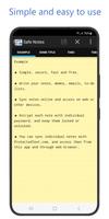 Safe Notes syot layar 1