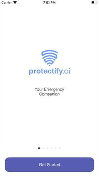 Protectify: Personal Alerting System poster