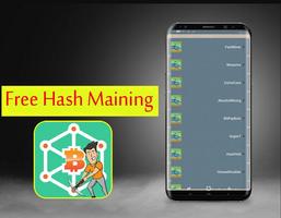 Free Hash Maining โปสเตอร์