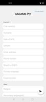 AboutMe - Profile & CV Creator постер