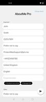 AboutMe - Profile & CV Creator скриншот 2