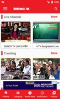 Bangla 24 Live News App with Breaking News ảnh chụp màn hình 1
