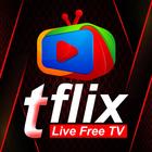 Tflix- Watch movies, Stream Live TV & TV Series icône