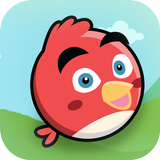 Rolling Bird - Red Bird Jump icône