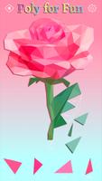 Flowers Poly artbook - Polygon screenshot 2