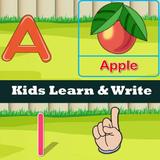 ABCD & Numbers Practice Kids icône