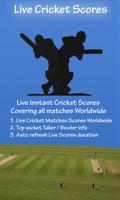 Poster Live Cricket Scores Worldwide