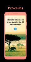 African Proverbs poster