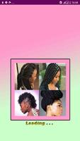 Styles de tresses africaines Affiche