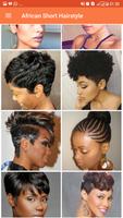 Coiffure courte africaine capture d'écran 2