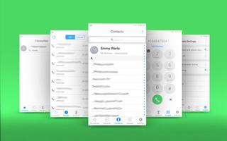 i Dialer OS 10 - Contact Book الملصق