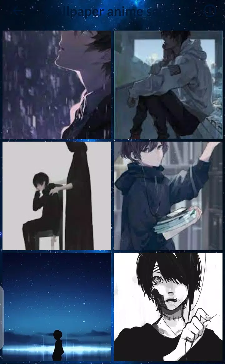 Download Anime PFP Sad Boy Wallpaper