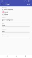 Proxifier syot layar 1