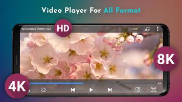 All in one Video Player for All Format -HD, 4K, 8K постер