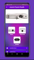 proyector Proyector 4k guide Affiche