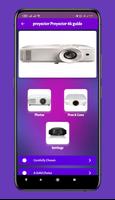 proyector Proyector 4k guide Plakat