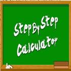 STEP BY STEP CALCULATOR ícone