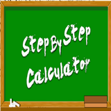 STEP BY STEP CALCULATOR Zeichen