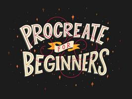 Tips Procreate for Beginner Poster