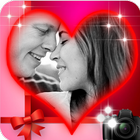 romantic true love photo frame আইকন