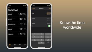 Clock Phone 15 Pro, Alarm Pro screenshot 2