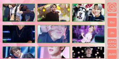 برنامه‌نما BTS KPOP Photo Puzzle عکس از صفحه