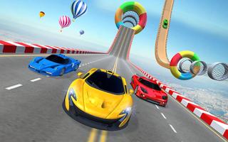 Mega Ramp Hot Car Jumping: Race Off Stunts capture d'écran 2