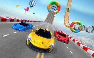 Mega Ramp Hot Car Jumping: Race Off Stunts تصوير الشاشة 2