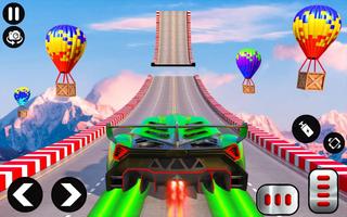 Mega Ramp Hot Car Jumping: Race Off Stunts capture d'écran 1
