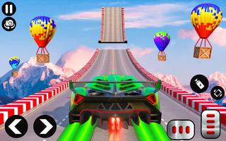 Mega Ramp Hot Car Jumping: Race Off Stunts تصوير الشاشة 1