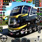 Trener Autobus Kierowca Gry 3d ikona