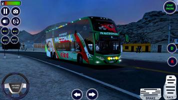 City Bus Driving -Offroad Bus poster