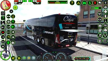 Public Coach Bus Driving 3D Ekran Görüntüsü 1