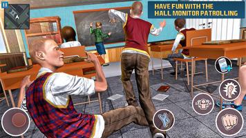 School Gangster Grand Crime 3D постер