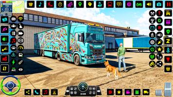 Cargo Truck City Truck Driving poster
