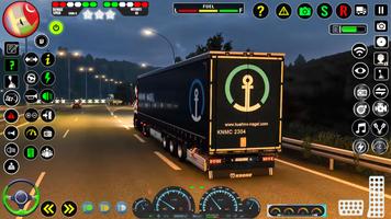 City Truck Driving Truck Games screenshot 2