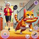 Cat VS Angry Gran Simulator 3D APK