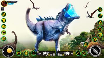 Wild Dinosaur Game Hunting Sim 海報