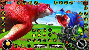 Wild Dinosaur Game Hunting Sim syot layar 2