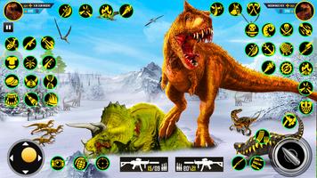 Wild Dinosaur Game Hunting Sim syot layar 3