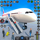 비행기 비행 게임 3D 아이콘