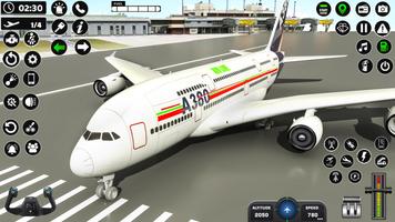 Jeux de vol d'avion 3D Affiche