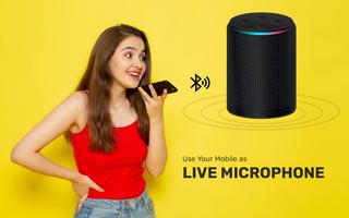 Bluetooth Mic To Speaker Affiche