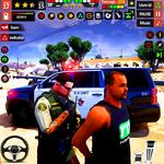 City Police Chase Car Driving icon