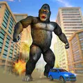 Giant Gorilla City Attack: City Rescue Games 2021