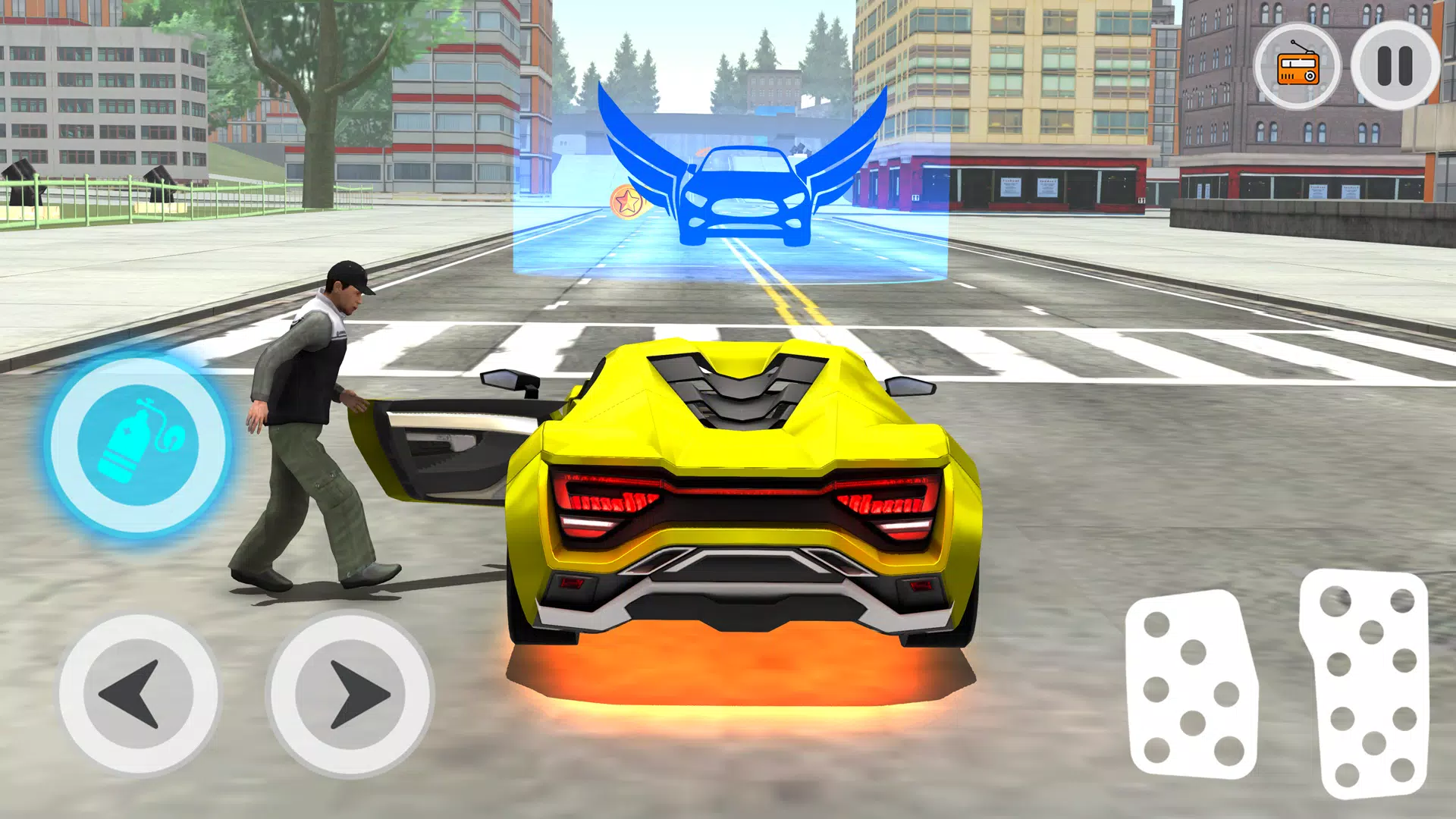 Car Flying Driving Simulator