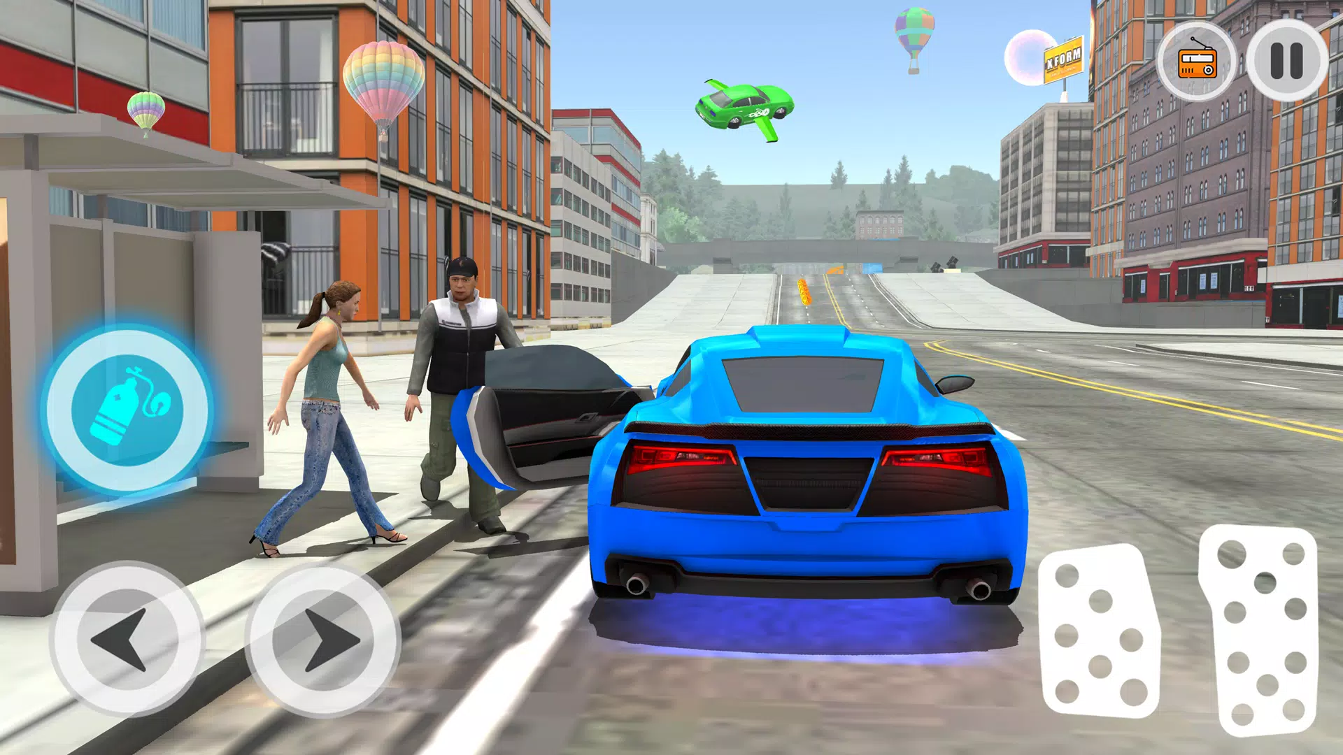 Car Flying Driving Simulator