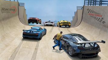 Mega Rampe GT Auto Rennen 3D Plakat