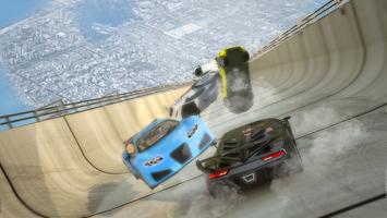 Mega Car Stunt Race 3D Game ảnh chụp màn hình 1