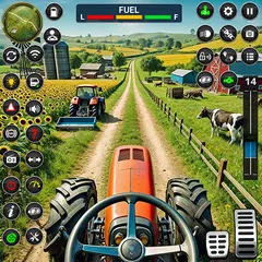 Grand Tractor Farming Games Icon